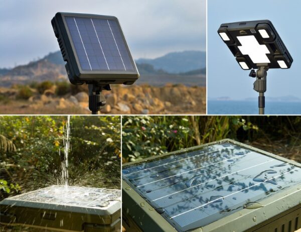 Lámpara solar trípode de camping - Tipo A - Imagen 6