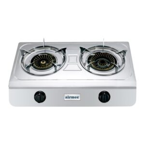 COCINA DE GAS INOX AIRMEC 2 FUEGOS