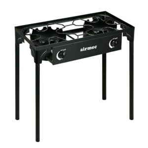 FOGON DE GAS CON PATAS AIRMEC 2 FUEGOS