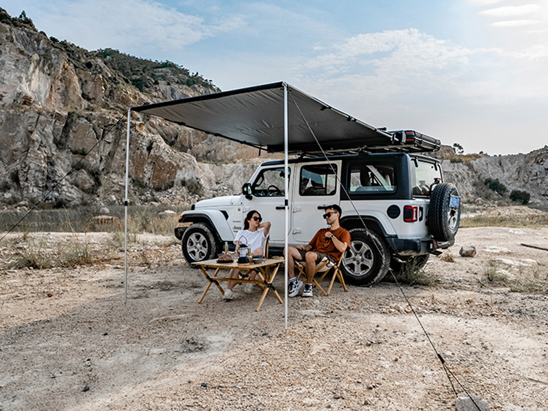 Toldo universal WildLand con carcasa rígida - Tamaño S (2m) - Imagen 2